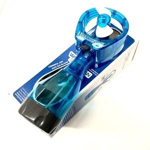 Water misting fan handheld